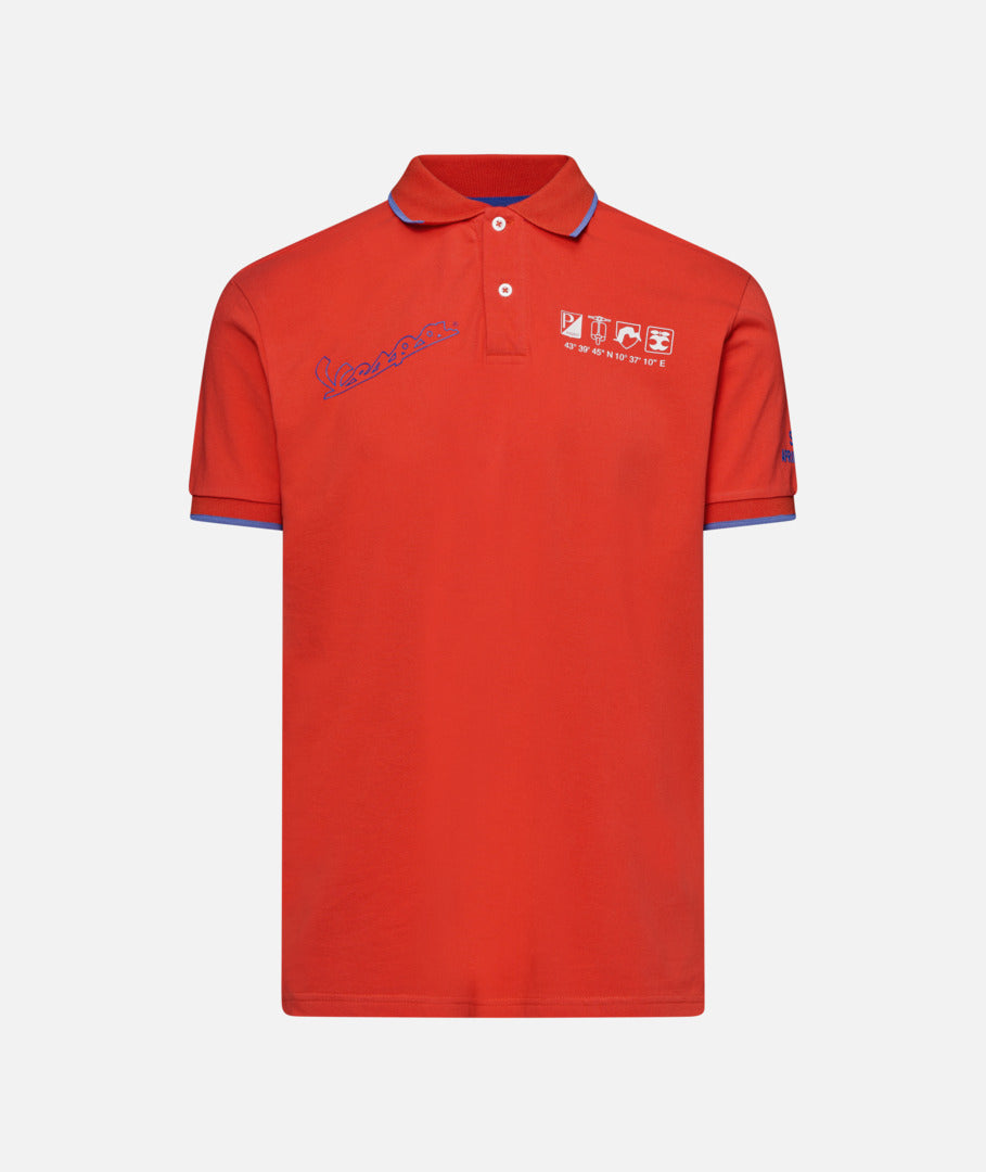 VESPA DEC Polo Flame L